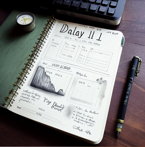Bullet Journal Daily Log Tech